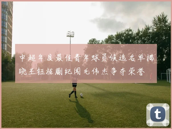 中超年度最佳青年球员候选名单揭晓王钰栋蒯纪闻毛伟杰争夺荣誉